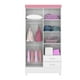 thumbnail image 4 of Ropero Closet 4 Puertas 2 Cajones Color Blanco A22 Progresista, 4 of 5
