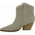 thumbnail image 3 of ARiderGirl Darian Women's Western Booties Pointed Toe Stacked Heel Fashion Ankle Boots, 3 of 5