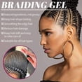 thumbnail image 3 of 100g Extreme Hold Braid Gel Smooths & Tames Frizz Hair Gel for Braids Locks Twists Cornrows, 3 of 5