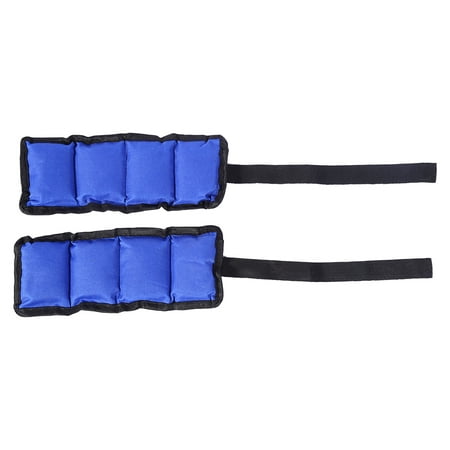 1 Pair 1KG*2 Ankle Weights, Adjustable Strap Durable Ankle/Wrist Weights Running Exercise Leg Weights with Fitness, Exercise, Walking, Jogging, Gymnastics, Aerobics,