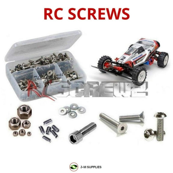 RCScrewZ Stainless Steel Screw Kit tam140 for Tamiya Super Sabre 2023 1/10 Buggy (#58728-A) | SET