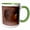 Green/White, variant on 3drose, Coober Pedy, Outback, Australia. Opal Mining Town-au01 Mwr0040 - Micah Wright, 11oz Magic Transforming Mug