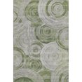 thumbnail image 2 of Addison Rugs Mayfield Premium Machine Washable Transitional Geometric Aloe Rectangle Rug, 3' x 5', 2 of 7