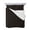 Black, variant on Quilts Queen Size Bedding Set, Simple Line White Lightweight Quilted Comforter, Beige Modern Art Geometric Soft Reversible Bedspread Coverlet with Pillow Covers for All Season, 90" x 96"