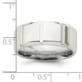 thumbnail image 3 of SS 8mm Polished Fancy Band Size 12.5, 3 of 3