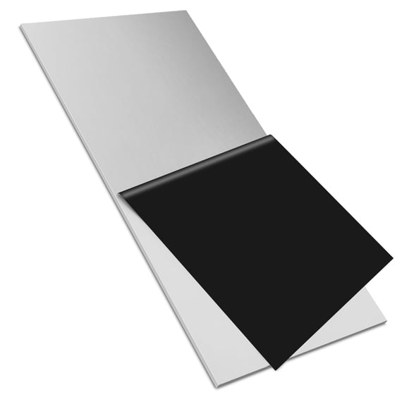 Hoja de acero inoxidable CKVIHAV 430 6x12x3.40 mm para manualidades