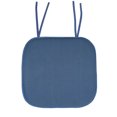 thumbnail image 2 of Memory Foam Honeycomb Non-Slip Chair Cushion Pad with Ties 4 Pack - Blue, 2 of 5