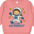 thumbnail image 3 of Inktastic Future Astronaut Kids Space Theme Toddler Sweatshirt, 3 of 4
