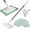 36in - P + Cloth*5, variant on Snap Grip Mini Mop, Cloth Changing Mops with 5/10 Magic Cleaning Cloths, 360° Rotating Lazy Mop for Wet & Dry Whole House Cleaning