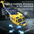 thumbnail image 7 of RC ERA C032 RC Helicopter with 3D Invert Flight, 1/48 UH-1 Huey 6CH 6-Axis Gyro Flybarless One-Key Takeoff/Landing RC Helicopter with Altitude Hold & Optical Flow Positioning for Enthusiasts, 7 of 7
