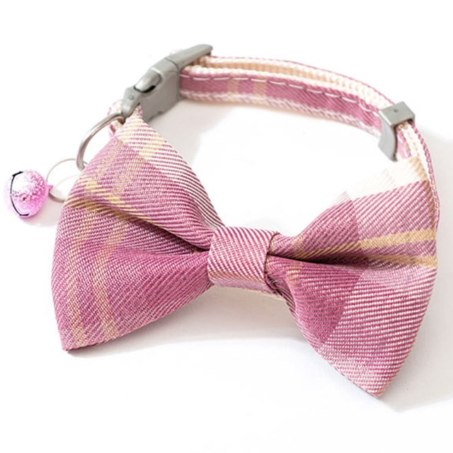 Accesorios para collares de corbata para mascotas | interesantes perros y gatos cazando pajarita | Precioso, cómodo y duradero.