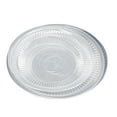 thumbnail image 2 of Omeite Disposable plastic transparent round plate plastic dinner plate fruit plate (small round plate) 30pcs/pack, 2 of 6