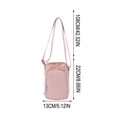 thumbnail image 5 of AYktou Water Bottle Holder with Strap, 2-in-1 Crossbody Bag & Water Bottle Carrier Bag, Outdoor Sports Nylon Water Cup Bag Blocking Phone Pocket Sling Purse for Walking Hiking Gym Travel, 5 of 8