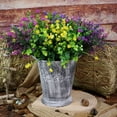 thumbnail image 2 of 20 Bundles&nbsp;Artificial Fake Flowers,&nbsp;UV&nbsp;Resistant&nbsp;Faux&nbsp;Flowers Arrangement, Fake&nbsp;Plants Greenery Shrubs&nbsp;for&nbsp;Indoor&nbsp;Outdoors, Window Box Farmhouse (5 Colors), 2 of 5