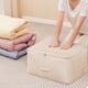 thumbnail image 5 of Bolsa De Tela Para Guardar Edredones, Gran Capacidad, Diseo Porttil, Para Guardar Edredones De Viaje Y Proteger La Ropa De Cama En Casa, Paquete De 1, Beige, UKHBMC, 5 of 8