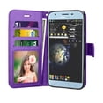 thumbnail image 4 of Tekcoo Wallet Phone Case 5.5" Galaxy J7 2018 / J7 V 2nd Gen / J7 V 2018 / J7 Refine / J7 Crown / J7 Top / J7 Eon / J7 Aura / J7 Star, Luxury Premium PU Leather ID 3 Card Slots w/ Stand & Lanyard Strap, 4 of 8