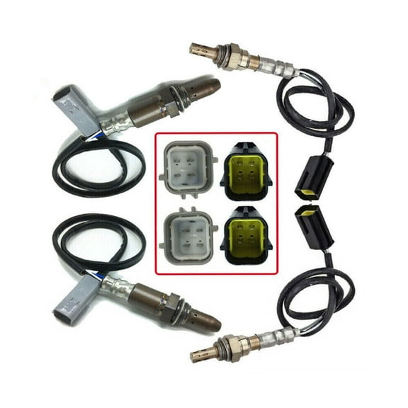 4x Oxygen 02 O2 sensor Upstream Downstream for Infiniti G37 2009 2010 V6 3.7L