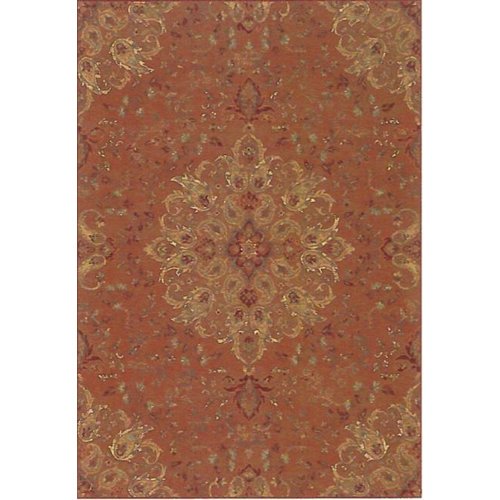 Crescent Drive Rug Company Regal Rust Area Rug