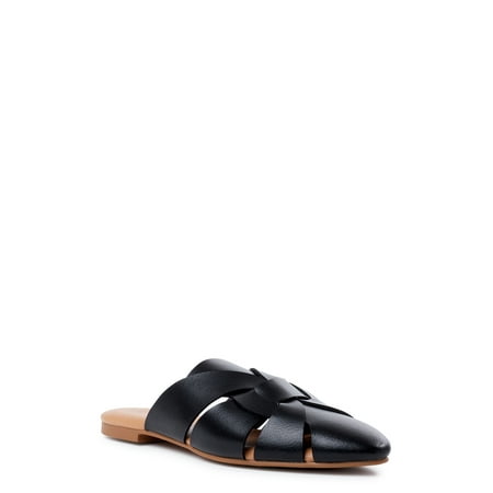 

Time and Tru Women s Cut Out Mules