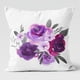 thumbnail image 3 of Juego de Cama de Cuna Floral Púrpura, 3 of 6
