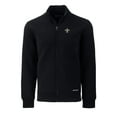 thumbnail image 2 of Men's Cutter & Buck Black New Orleans Saints Big & Tall  Roam Eco Recycled Full-Zip Jacket, 2 of 3