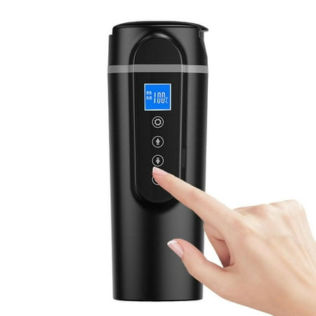

Younar Car Heating Mug with Anti-Spill Lid 24V/12V Electric Heated Travel Mug 420ml Smart Temperature Control Low Noise Smart Heating Car Cup 30100 Variable Temperature Control Kettle For high grade