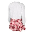 thumbnail image 3 of Girls Youth Colosseum Gray Arkansas Razorbacks Marceline Plaid Skirt and Top Set, 3 of 3