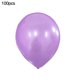thumbnail image 2 of Advancent 100 Uds. Globo nacarado grueso de 10 pulgadas globo decorativo de látex decoración de regalo de fiesta de boda de cumpleaños Kits de decoración para fiestas Violeta, 2 of 6