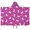 Cartoon Unicorn Pattern, variant on Cartoon Unicorn Pattern Hooded Bath Towel，50"x30" for Ages 3 To 12 Kids, Quick Dry Lightweight Soft Microfiber Hood Beach Towel Cover Up for Kids