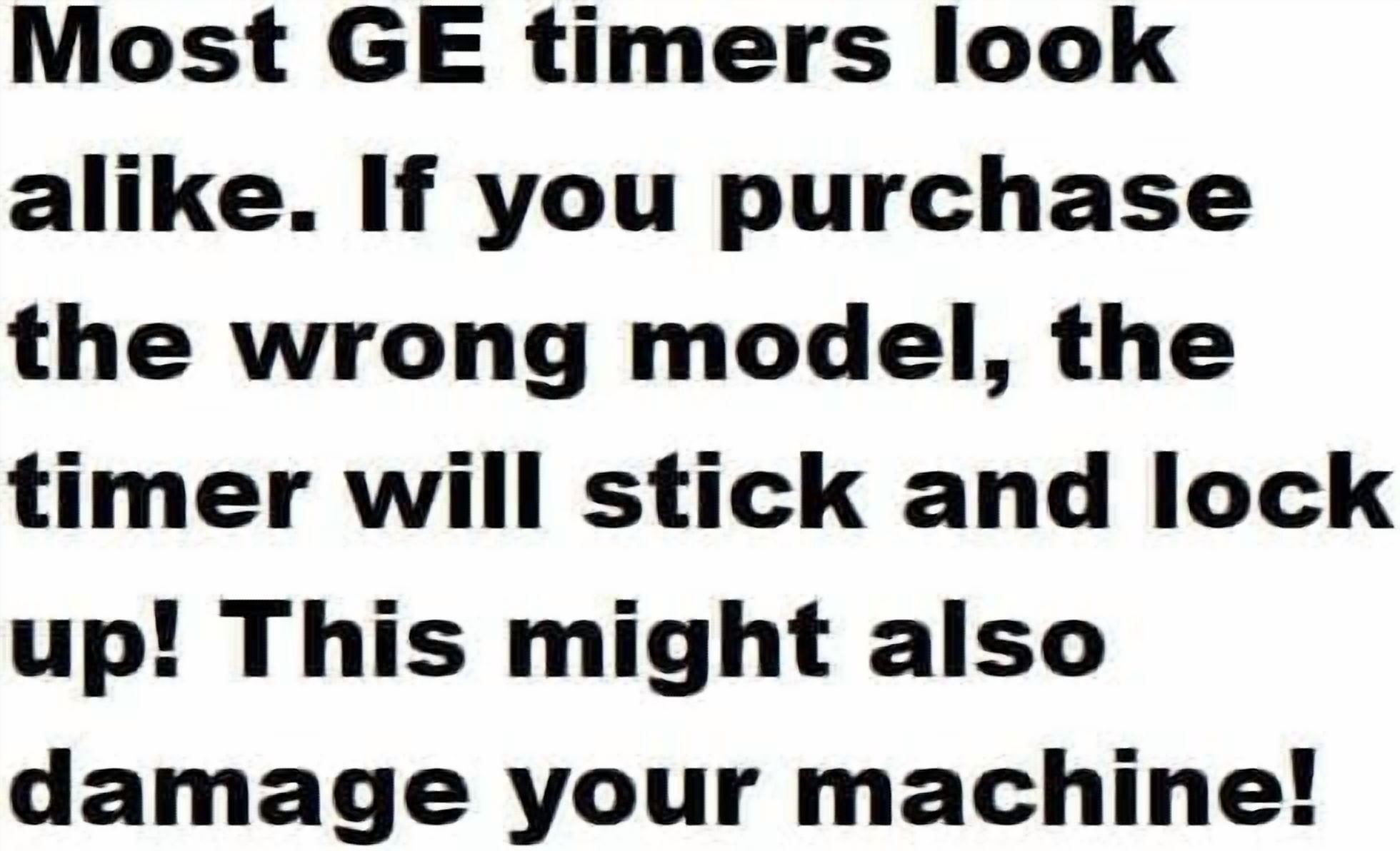 WE04X25586 for GE Timer 4467041