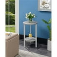 thumbnail image 3 of Convenience Concepts Graystone 24"" Plant Stand in Gray Faux Marble Wood Finish, 3 of 6