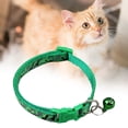 thumbnail image 4 of Pnellth Colorful Pet Collar with Bell Adjustable Dog Cat Collar for Puppies Kittens Stylish Camouflage Pattern DIY Pet Accessories, 4 of 9