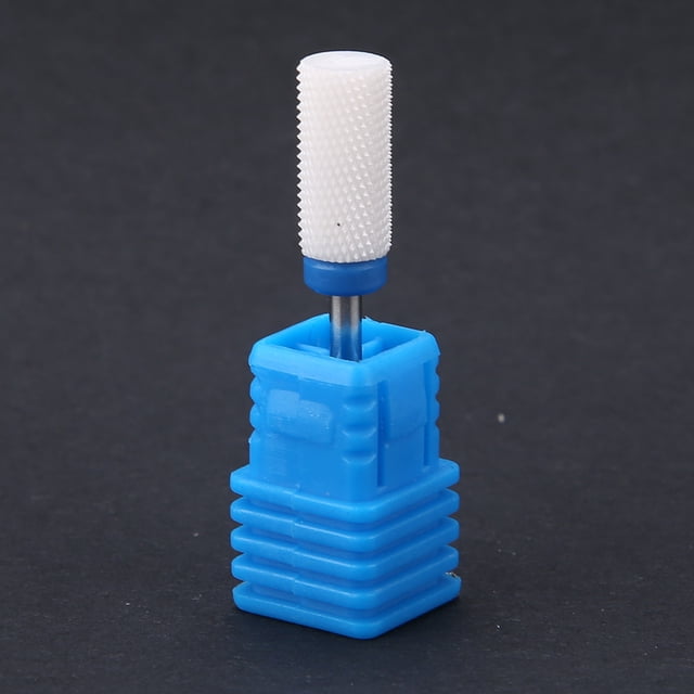 Brocas de Taladro de Unas, 5 Tipos de Cabezales de Molinda de Cerámica Broy de Taladro Opcional Para Esmalte y Reinshapado Unas, Accesorios de Máquina de Manicura