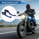 thumbnail image 2 of Palancas de freno y embrague cortas para Yamaha WR250F 2017-2022, palanca de freno de manillar de motocicleta, aleación de aluminio, azul sólido, 1 par, 2 of 6