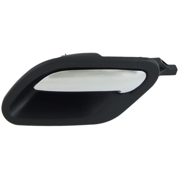 Dorman 83018 Interior Door Handle for Specific BMW Models, Chrome Lever; Black Housing
