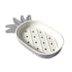 thumbnail image 1 of Jabonera Doble Con Drenaje En Forma De Piña, Suave, Fácil De Limpiar, Desmontable, Con Forma De Piña, Para El Baño, La Ducha Y El Almacenamiento De Jabón En Casa., 1 of 4