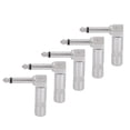thumbnail image 1 of Right Angle Inch Plug,5pcs Right Angle 6.35mm Degree Inch Plug Guitar Degree Plug Unmatched Quality, 1 of 9