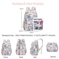 thumbnail image 3 of Mochila Mfikaryi Cute Cat para niñas de primaria, 3 of 6