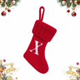 thumbnail image 2 of kjfeif 2026 Nouvelles Bas de Noël Brodés en Tricot avec Initiales, Bas de Noël Personnalisés Rouges, Bas de Noël pour Cheminée, Décoration de Sapin de Noël, 2 of 9