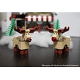 thumbnail image 3 of Minifigura navideña LEGO Animal Reno Rudolph con nariz roja 10245, 3 of 10