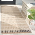 thumbnail image 2 of SAFAVIEH Natural Fiber Connor Striped Runner Rug, Natural/Charcoal, 2'3" x 8', 2 of 7