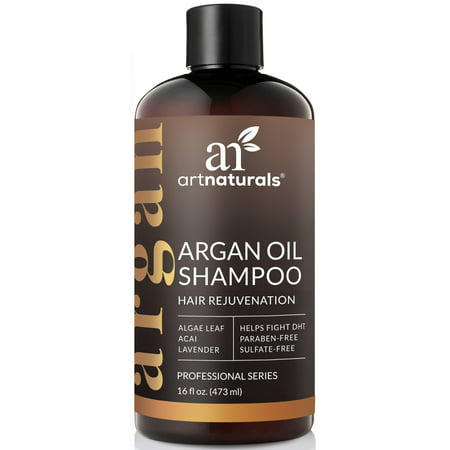 Argan Oil Regrowth Shampoo 16 oz - Hair Growth Treatment Fights DHT Sulfate