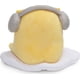 thumbnail image 2 of Peluche Huevo Perezoso Sanrio GUND Gudetama con Gafas de Sol y Auriculares 5pulg Felpa Infantil Amarillo GUND GD-8636767, 2 of 2
