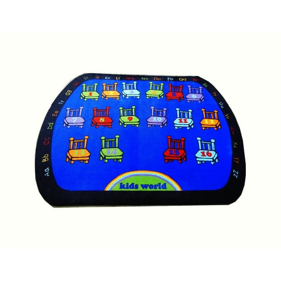Kids World Carpets Chairs 6'6" x 8'4"