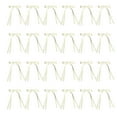 thumbnail image 1 of 24pcs Christmas Bows - 6 X 9.8 Inch, Vintage Ribbon, for Wreaths, Home Decoration, 1 of 3