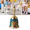thumbnail image 1 of Metal Tea Bell Service Bell Hand Bell Vintage  Call Service Bell For School, Reception Dinner, Hotel Service, Meditation Prayer, 1 of 8