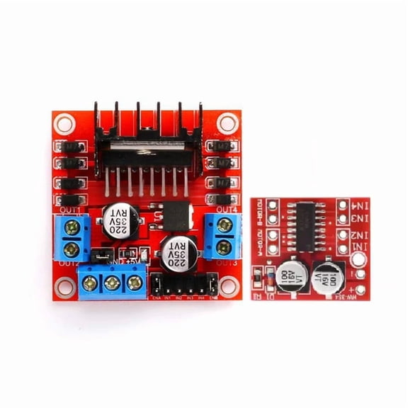 L298N Motor Driver Board Module for Robots and Smart Cars Dual H-Bridge Stepper Motor Driver Board Module 2A/25W