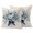 Blue Beige, variant on Outdoor Pillow Covers 26x26 Set of 2, Blue Spring Floral Waterproof Patio Throw Pillow Covers for Couch Sofa Chair, Watercolor Summer Flowers Vintage Decorative Pillowcases for Throw Pillows