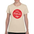 thumbnail image 2 of Officially Licensed Coca-Cola Vintage Crown Logo Design Women's T-shirt, 2 of 3