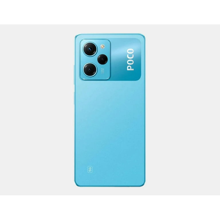 Dual Xiaomi Unlocked RAM - X5 GSM Blue Pro 5G, 128GB 6GB SIM, Poco ROM